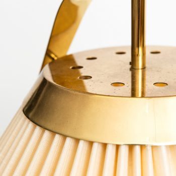 Bergbom ceiling lamp in brass and original shade at Studio Schalling