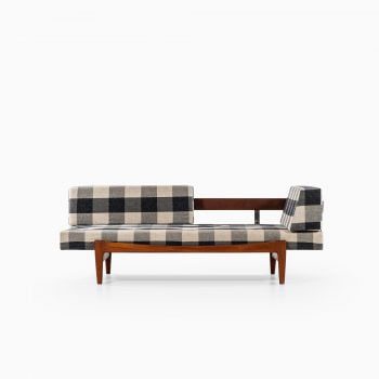 Ib Kofod-Larsen sofa / daybed in teak at Studio Schalling