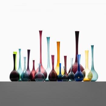 Arthur Percy glass vases by Gullaskruf at Studio Schalling