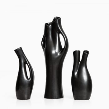 Lillemor Mannerheim Mangania stoneware vases at Studio Schalling