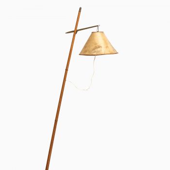 J.T Kalmar very rare floor lamp in brass at Studio Schalling