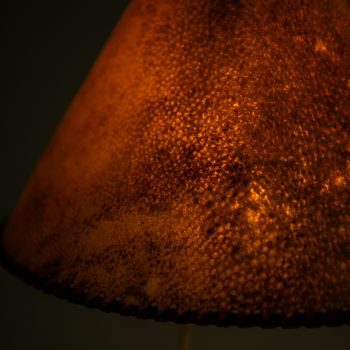 J.T Kalmar very rare floor lamp in brass at Studio Schalling