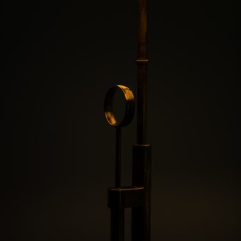 Pair of floor lamps in brass by Falkenbergs at Studio Schalling