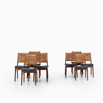 Helge Sibast dining chairs model OS 2 at Studio Schalling