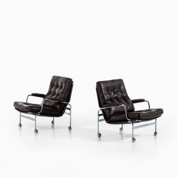 Bruno Mathsson Karin easy chairs by DUX at Studio Schalling