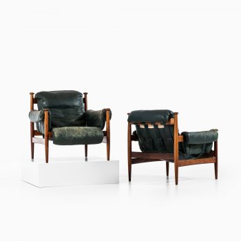 Eric Merthen Amiral easy chairs in rosewood at Studio Schalling