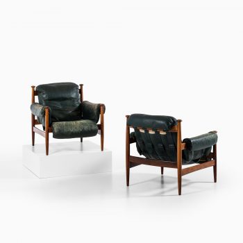 Eric Merthen Amiral easy chairs in rosewood at Studio Schalling