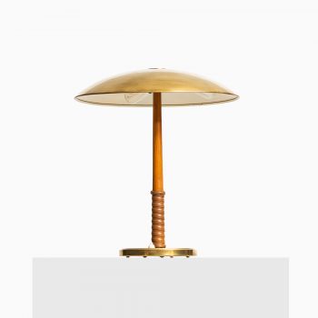 Rare table lamp by Böhlmarks in brass at Studio Schalling