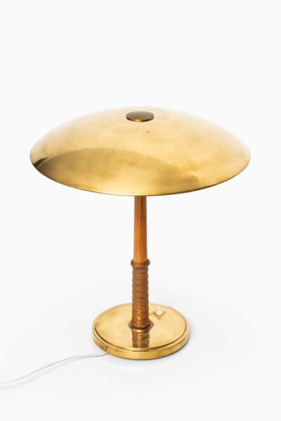 Rare table lamp by Böhlmarks in brass at Studio Schalling