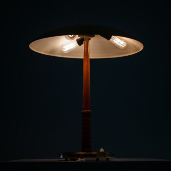 Rare table lamp by Böhlmarks in brass at Studio Schalling