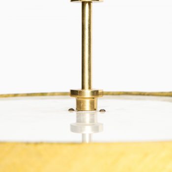 Floor lamp in brass attributed to Bergbom at Studio Schalling