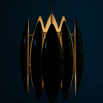 Jo Hammerborg Kastor ceiling lamp in brass at Studio Schalling