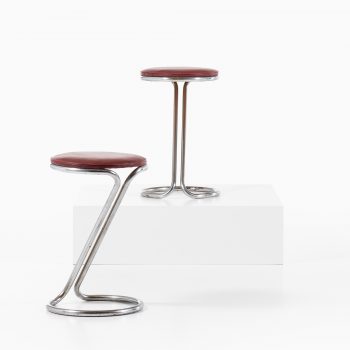 Pair of stools in the manner of Poul Henningsen at Studio Schalling