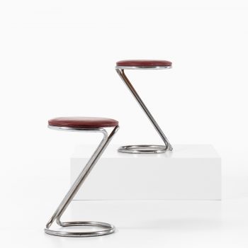Pair of stools in the manner of Poul Henningsen at Studio Schalling