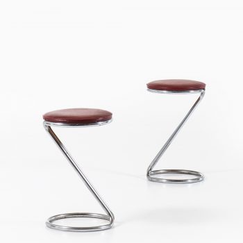 Pair of stools in the manner of Poul Henningsen at Studio Schalling