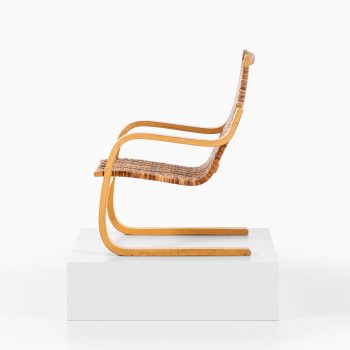 Alvar Aalto model 406 easy chair in birch at Studio Schalling