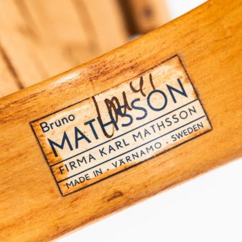 Bruno Mathsson easy chair by Karl Mathsson at Studio Schalling
