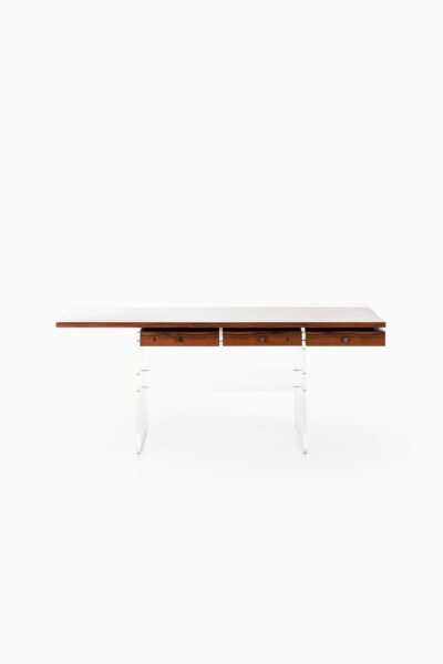 Poul Nørreklit desk in rosewood and plexiglass at Studio Schalling