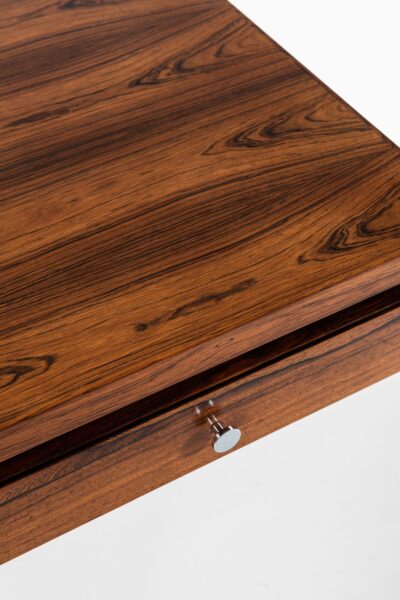 Poul Nørreklit desk in rosewood and plexiglass at Studio Schalling