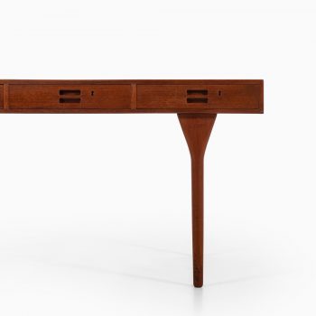 Nanna Ditzel freestanding desk in teak at Studio Schalling