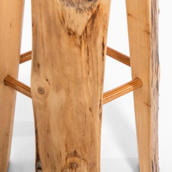 Sigvard Nilsson bar stools in poplar at Studio Schalling