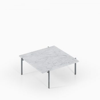 Poul Kjærholm PK-61 coffee table with marble at Studio Schalling