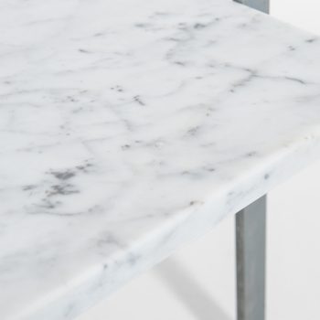 Poul Kjærholm PK-61 coffee table with marble at Studio Schalling