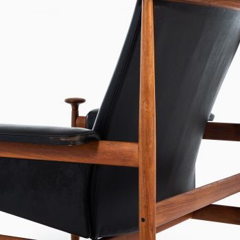 Finn Juhl Bwana easy chair with stool at Studio Schalling