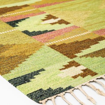 Ingegerd Silow mid century carpet at Studio Schalling
