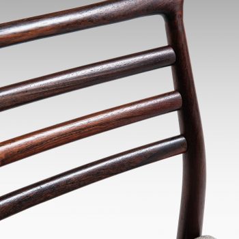 Erling Torvits dining chairs in rosewood at Studio Schalling