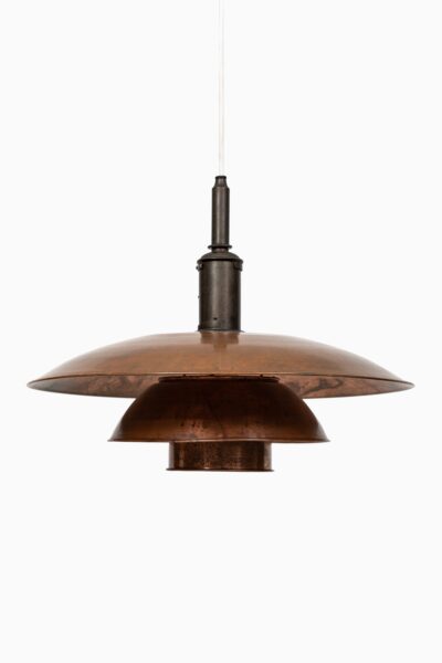 Poul Henningsen ceiling lamp model PH-4 in copper at Studio Schalling