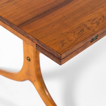 Dining table attributed to David Rosén in rosewood at Studio Schalling