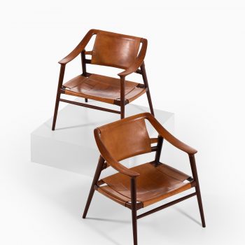 Rolf Rastad & Adolf Relling Bambi easy chairs at Studio Schalling