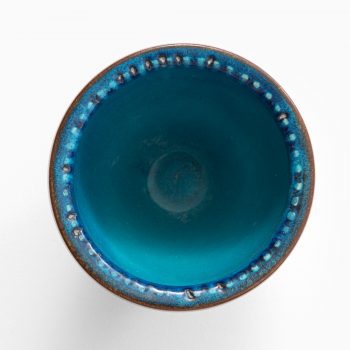 Wilhelm Kåge ceramic vase Farsta at Studio Schalling