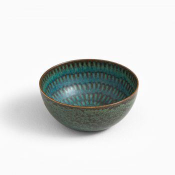 Stig Lindberg ceramic bowl by Gustavsberg at Studio Schalling