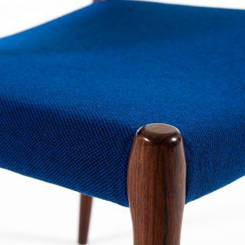 Niels Otto Møller dining chairs model 80 at Studio Schalling