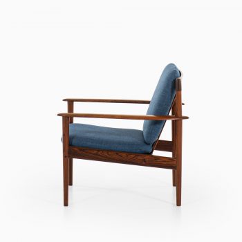 Grete Jalk easy chair model 56 in rosewood at Studio Schalling
