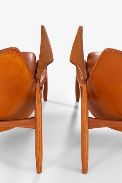 Ib Kofod-Larsen Seal easy chairs by OPE at Studio Schalling