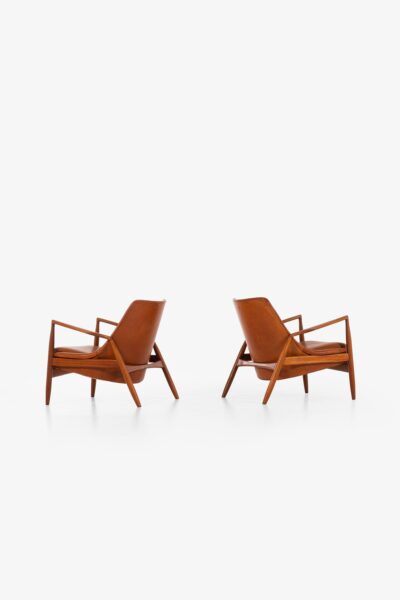 Ib Kofod-Larsen Seal easy chairs by OPE at Studio Schalling