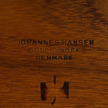 Hans Wegner dining table model JH-567 in solid teak at Studio Schalling