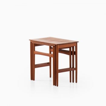 Hans Wegner nesting tables by Andreas Tuck at Studio Schalling