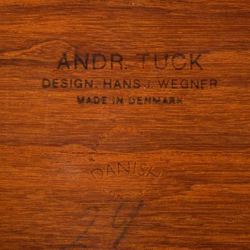 Hans Wegner nesting tables by Andreas Tuck at Studio Schalling