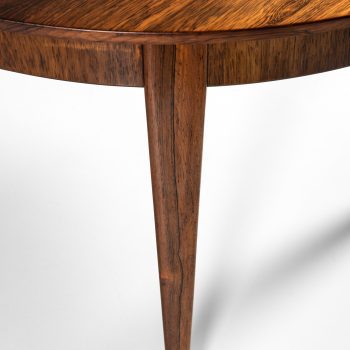 Ernst Kühn dining table in rosewood and brass at Studio Schalling