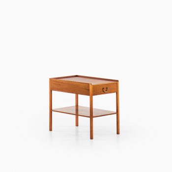 Josef Frank bedside table in mahogany and brass at Studio Schalling