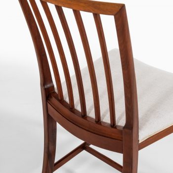 Frits Henningsen dining chairs in cuban mahogany at Studio Schalling