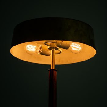 Boréns table lamp in rosewood and brass at Studio Schalling