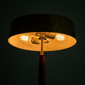 Boréns table lamp in rosewood and brass at Studio Schalling