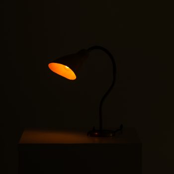 Table lamp with flexible arm at Studio Schalling