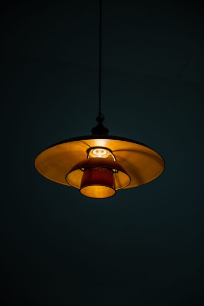 Poul Henningsen ceiling lamp PH-4/3 at Studio Schalling