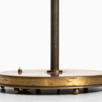 Josef Frank floor lamp in brass and opal glass at Studio Schalling